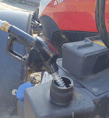 Pozicioniranje dizel spremnika